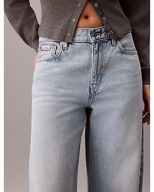 Calvin Klein Gray Jeans Relaxed Barrel Jeans