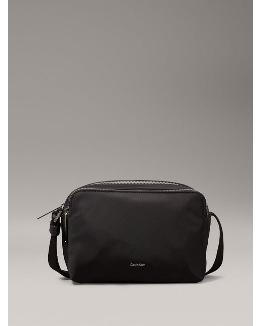 Borsa A Tracolla Per Fotocamera di Calvin Klein in Black da Uomo