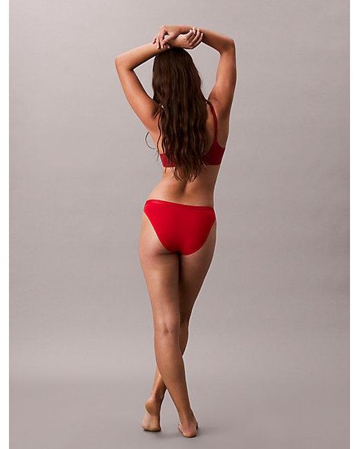 Calvin Klein 5-Pack Bikinislip in het Red