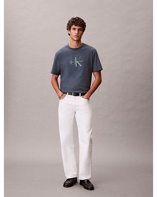 Calvin Klein Blue T-Shirt Dark for men
