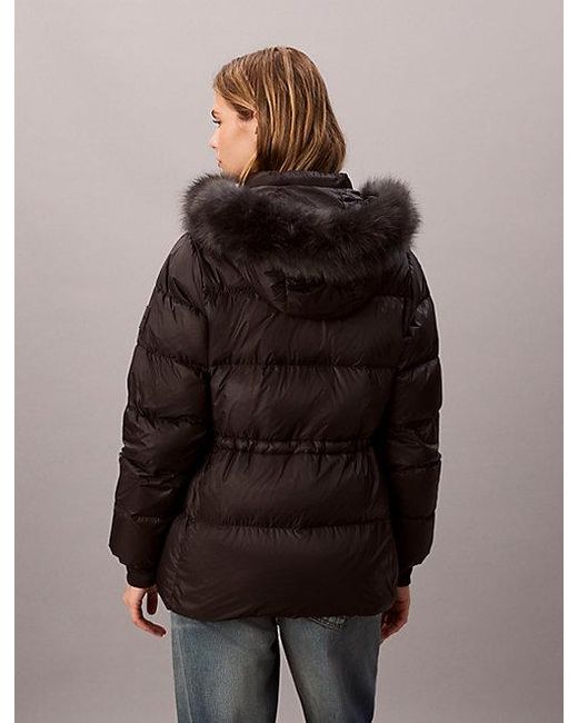 Calvin Klein Dons Pufferjack in het Black