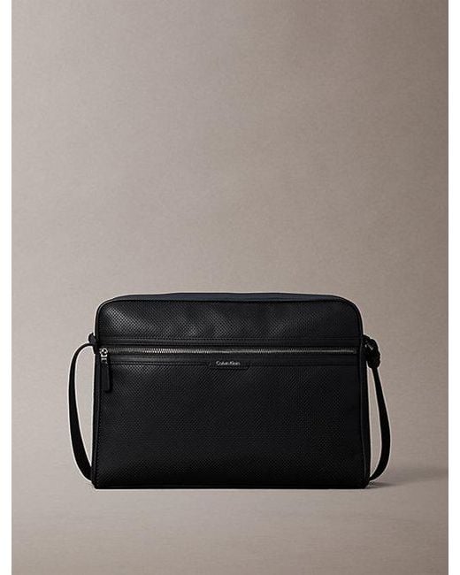 Calvin Klein Gray Travel Laptop Flight Bag for men