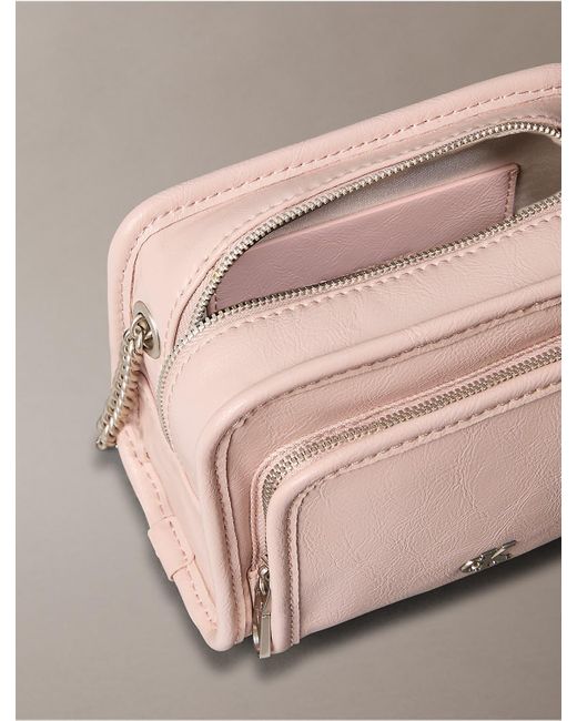 Calvin Klein Pink Utility Camera Bag