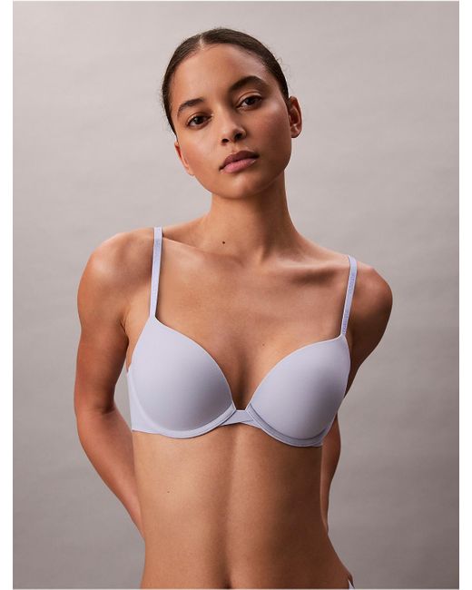 Calvin Klein Multicolor Perfectly Fit Push Up Plunge Bra