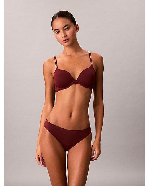 Calvin Klein Bikinislips in het Red