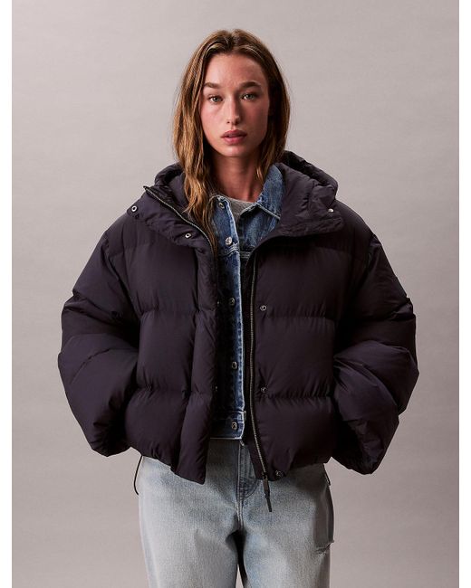 Calvin Klein Multicolor Short Goose Down Jacket