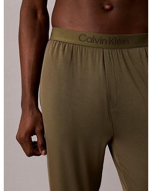 Calvin Klein Brown Pyjama Pants Ultra Soft Modal for men
