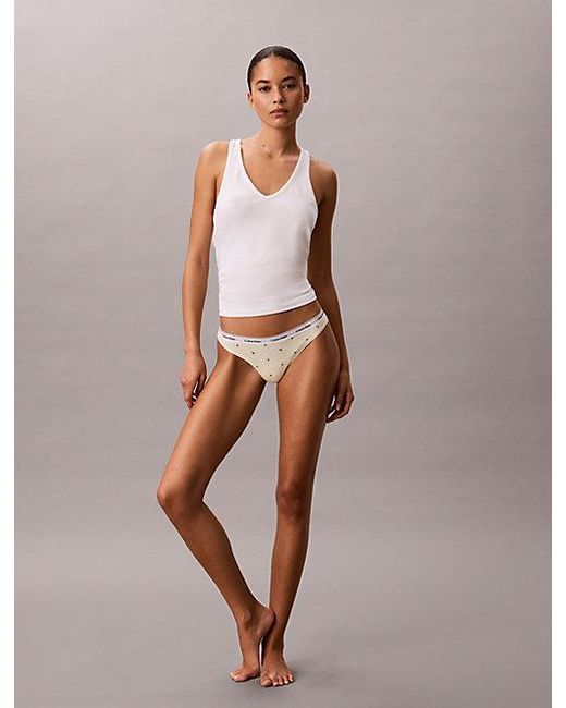 Calvin Klein 5-Pack Strings in het Gray