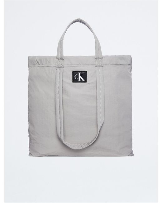 Calvin Klein Synthetic City Nylon Reversible Tote Bag Lyst