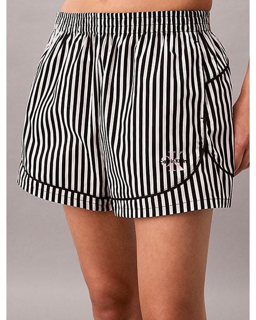 Calvin Klein Multicolor Pyjama Shorts Cotton Poplin