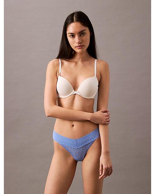 Calvin Klein Multicolor String Mit Niedriger Leibhöhe
