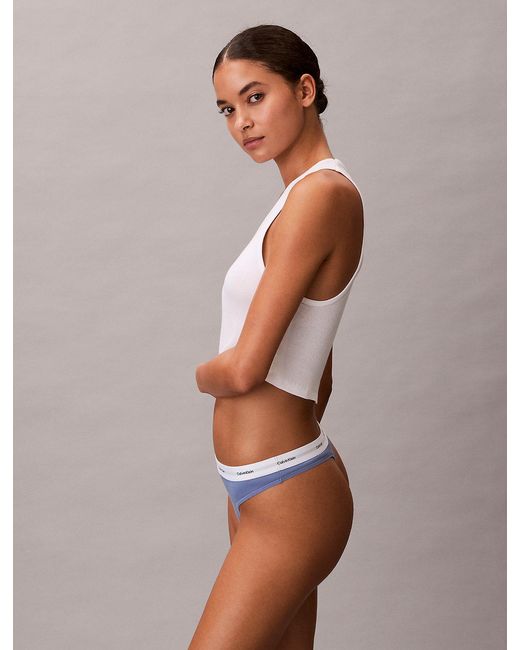 Calvin Klein White Thong