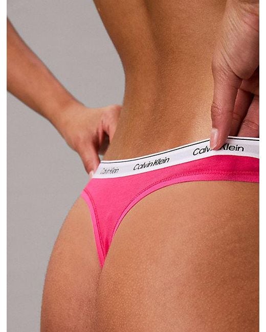 Calvin Klein Gray 3 Pack Thongs Icon Logo