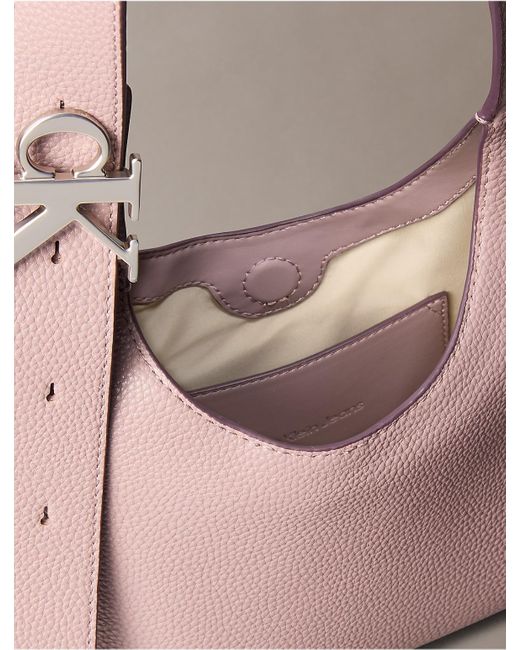 Calvin Klein Pink Archive Hardware Mini Shoulder Bag