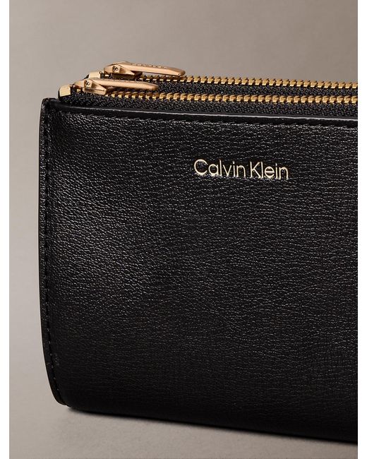 Calvin Klein Gray Foil Logo Wallet