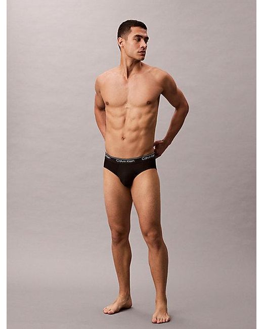 Calvin Klein 5-Pack Slips in het Black voor heren