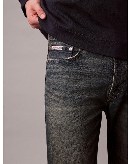 Calvin Klein Blue Bootcut Jeans for men