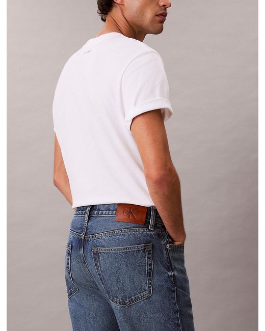 Calvin Klein Blue Bootcut Fit Jeans for men