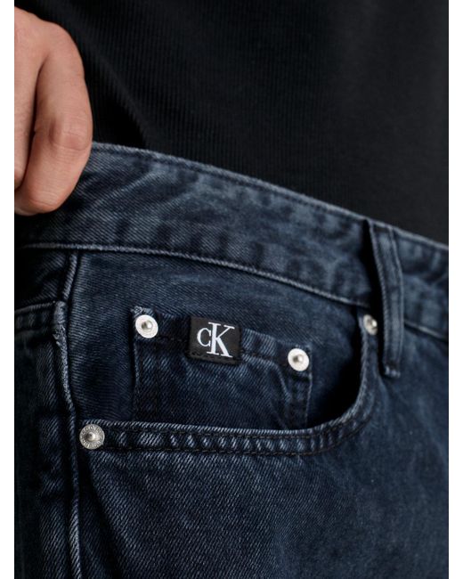 Calvin Klein Blue Tapered Jeans for men