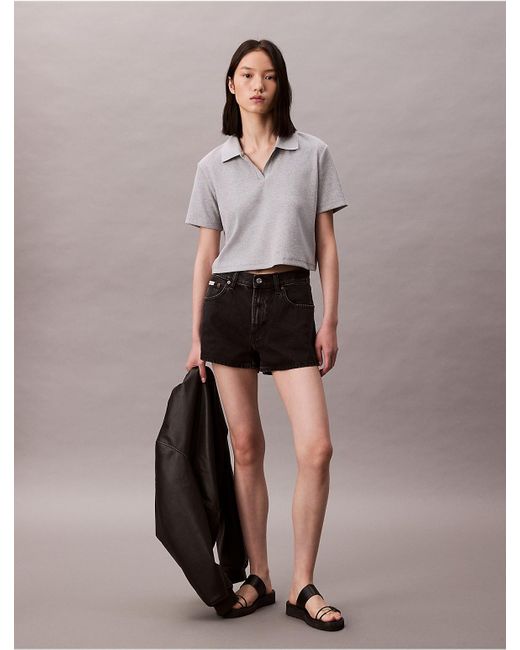Calvin Klein Multicolor 90's Denim Shorts
