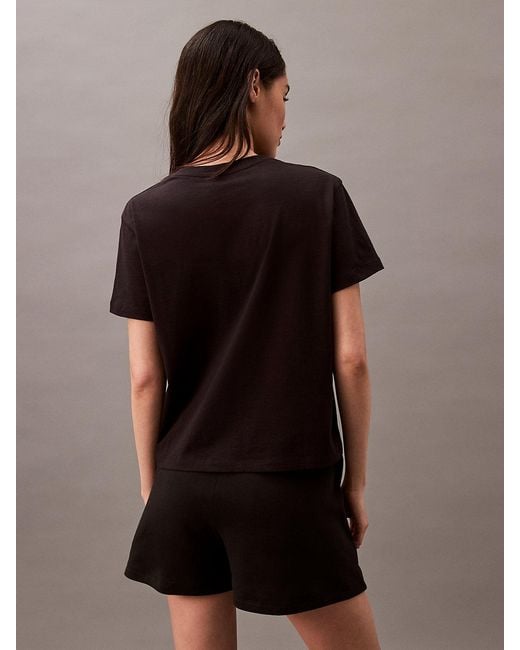 Calvin Klein Brown Lounge T-Shirts