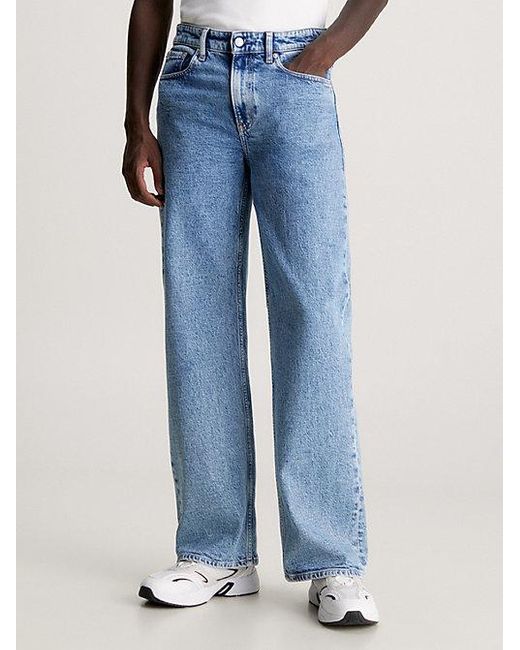 Calvin Klein 90's Loose Fit Jeans in het Blue voor heren