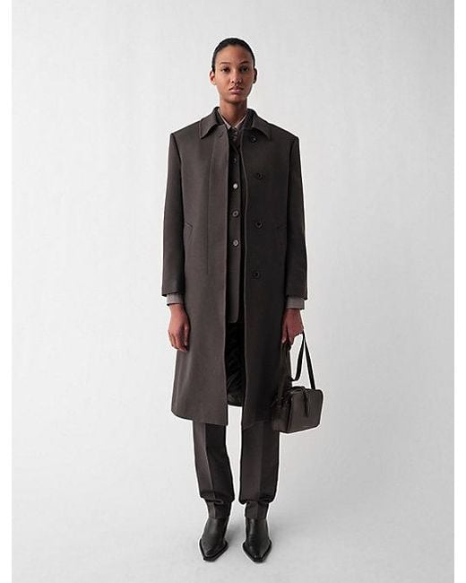Calvin Klein Gray Lucia Slim Trousers