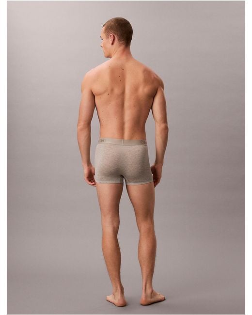 Calvin Klein Multicolor Ultra Soft Modal 3-Pack Trunk for men