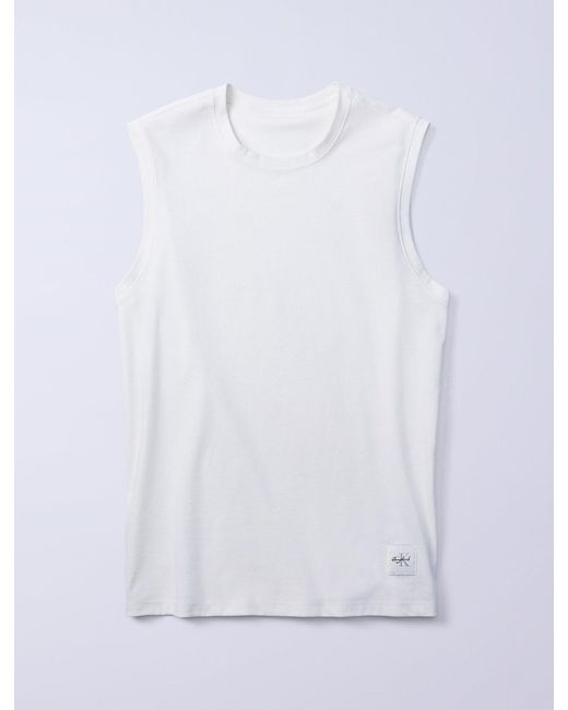 Calvin Klein Jung Kook For Muscle Tank Top in White for Men | Lyst UK