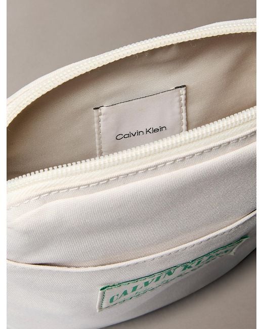 Calvin Klein Natural Heritage Crest Logo Reporter Bag for men