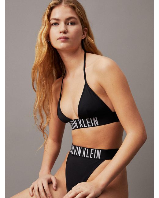 Calvin Klein Multicolor Micro Triangle Bikini Top - Intense Power