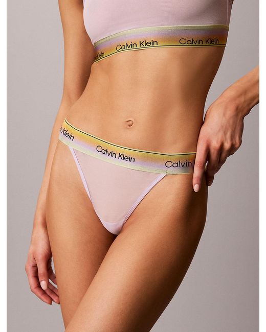 Calvin Klein Brown String Thong