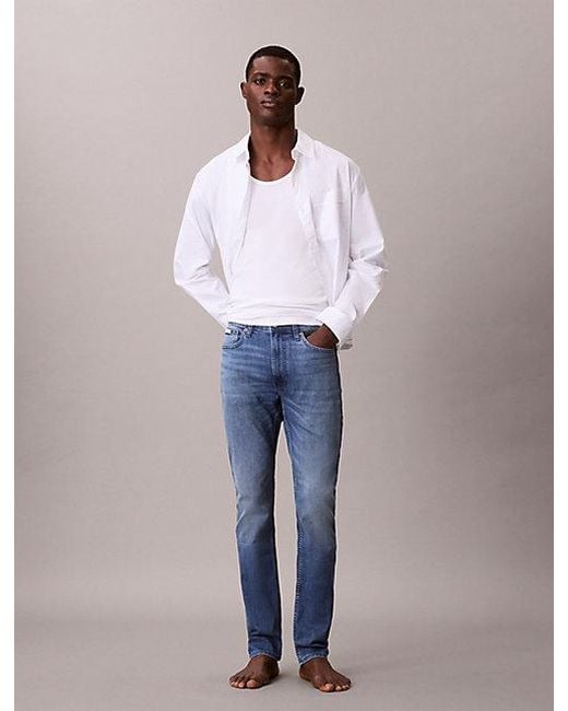 Calvin Klein Blue Jeans Skinny for men