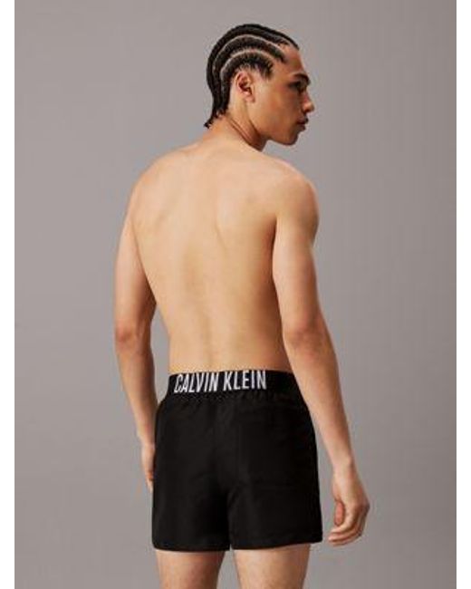 Bañador bóxer - Intense Power Calvin Klein de hombre de color Black