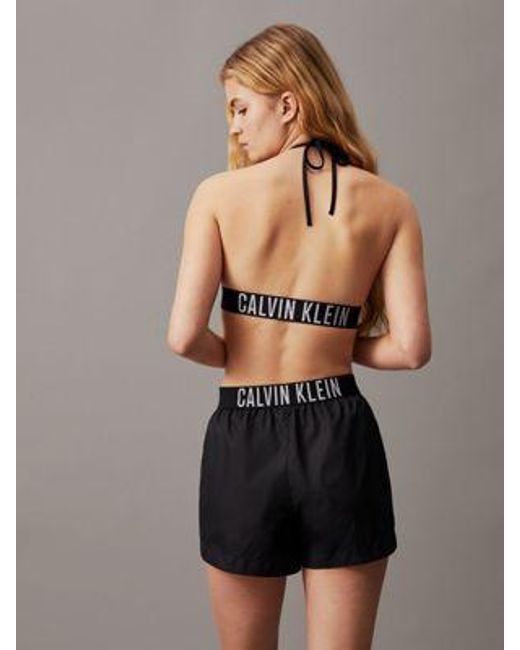 Calvin Klein Black Strandshorts - Intense Power