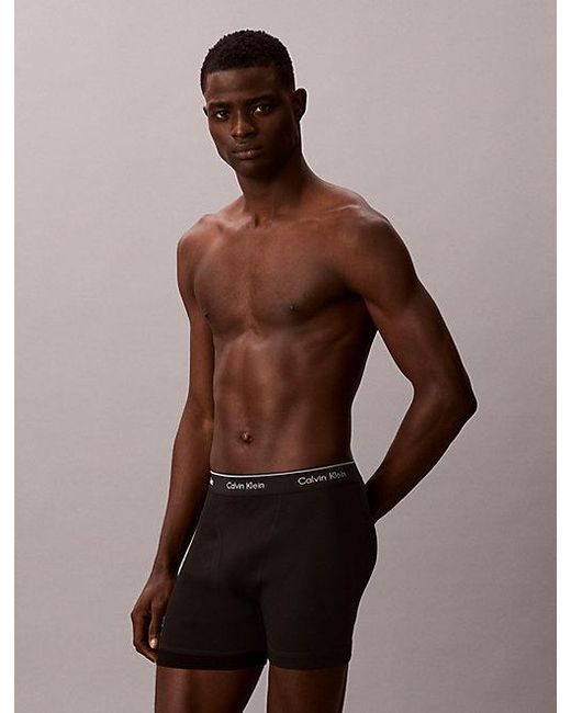 Calvin Klein Multicolor 5 Pack Boxer Briefs Cotton Classics for men