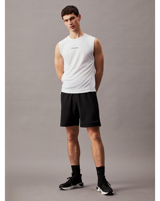 Calvin Klein Black Gym Shorts for men