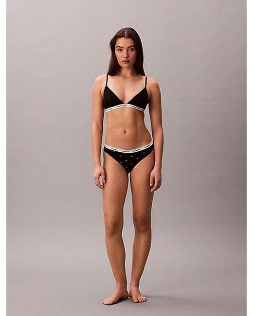 Calvin Klein Multicolor Bikini Briefs Icon Logo