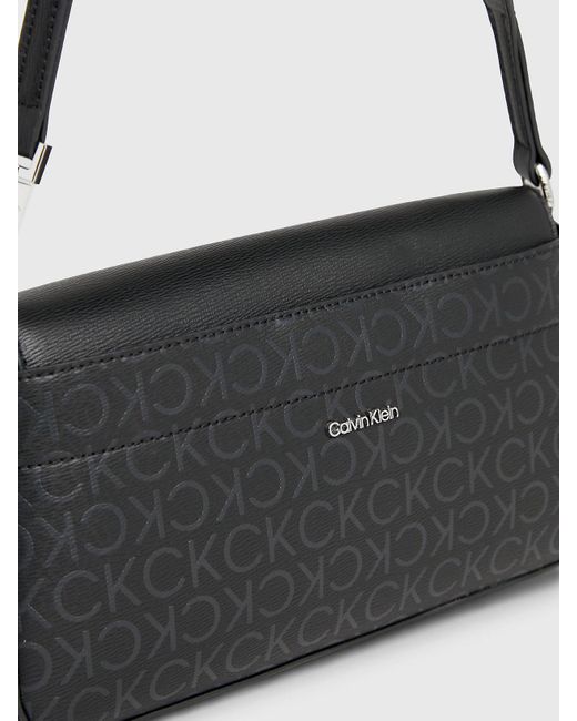 Calvin Klein Black Logo Shoulder Bag