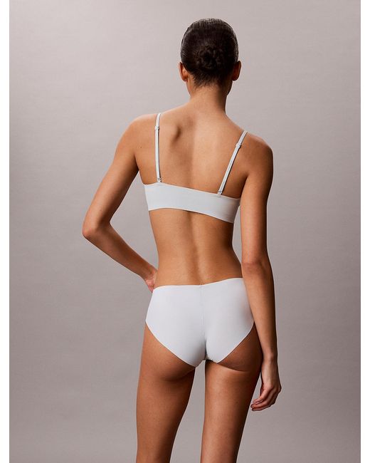 Calvin Klein White Hipster Panty