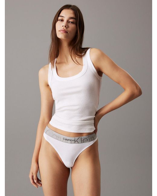 Calvin Klein Gray Thong