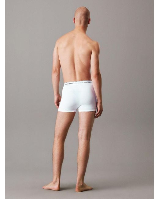 Boxer Aderenti Taglio Relaxed di Calvin Klein in Gray da Uomo