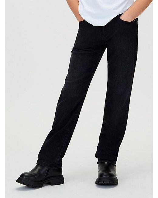 Calvin Klein Blue Jeans Mid Rise Straight Jeans for men
