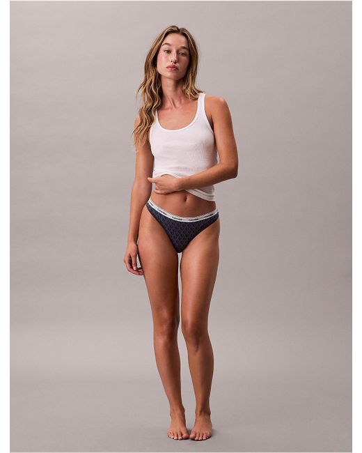 Calvin Klein Multicolor Modern Logo Thong