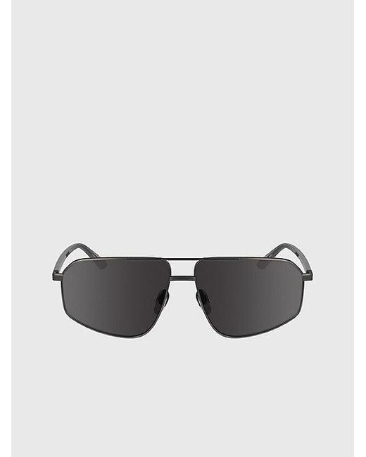 Calvin Klein Multicolor Navigator Sunglasses for men