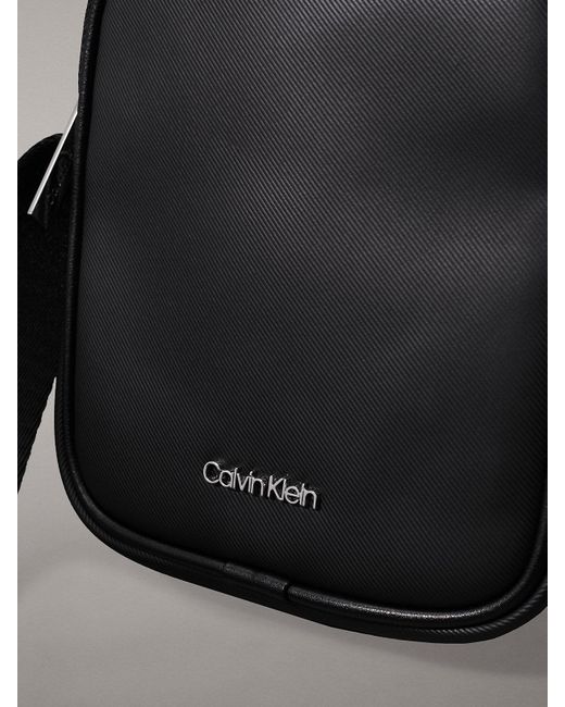 Calvin Klein Black Crossbody Reporter Bag for men