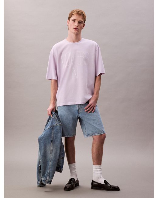 Calvin Klein Pink Marc Hundley Pride Lovers for men