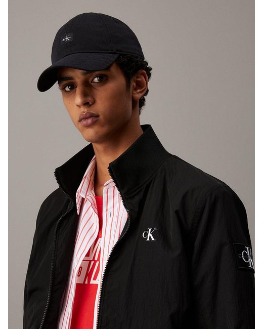 Calvin Klein Black Twill Cap for men