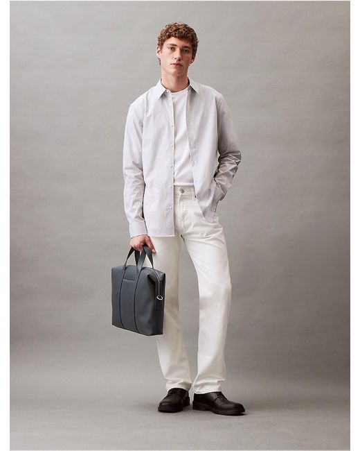 Calvin Klein Gray All Day Commuter Bag for men