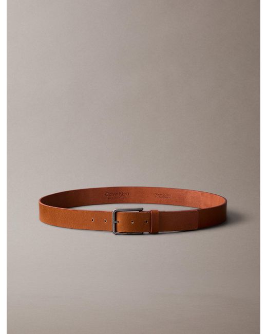 Cintura di Calvin Klein in Brown da Uomo